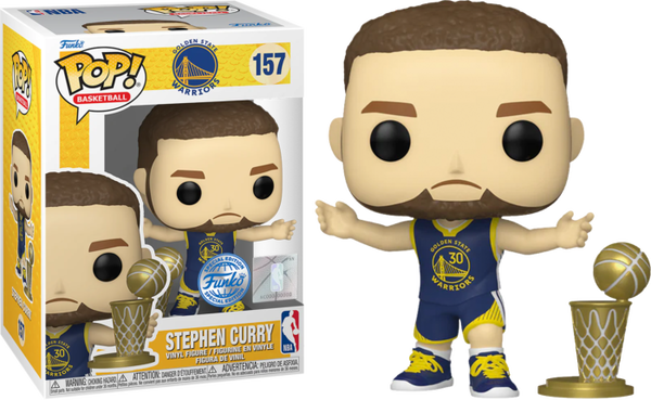 Funko Pop! NBA Golden State Warriors Stephen Curry with