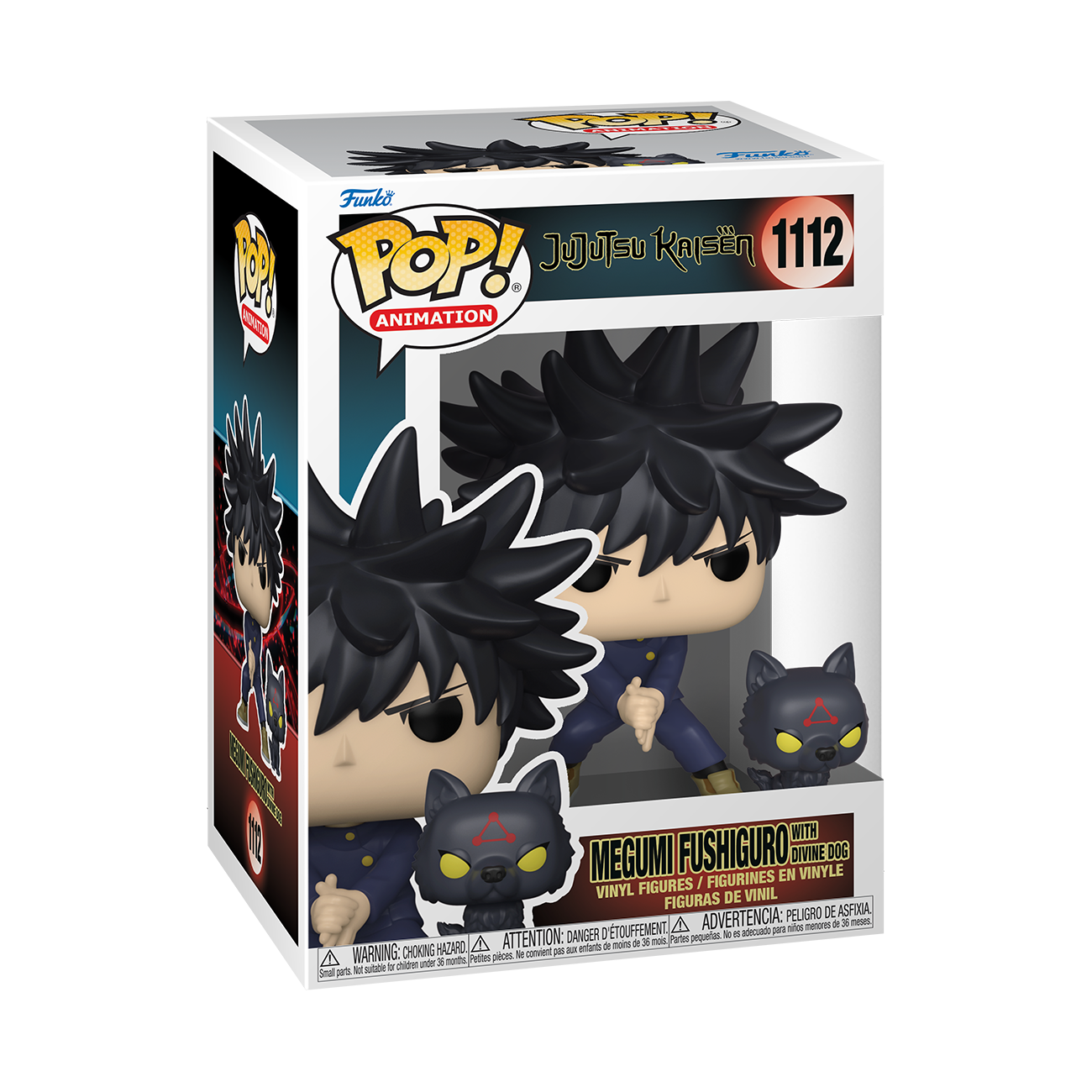 Funko Pop! Anime: Jujutsu Kaisen - Megumi with Divine Dog #1112
