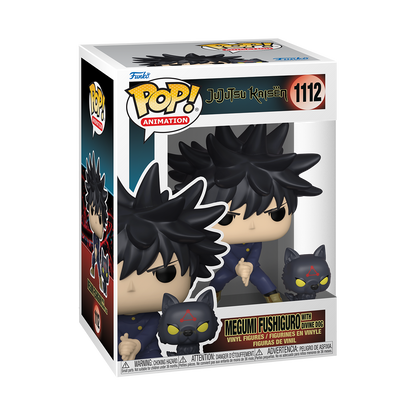 Funko Pop! Anime: Jujutsu Kaisen - Megumi with Divine Dog #1112