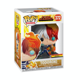 FUNKO POP! ANIMATION: MY HERO ACADEMIA [MHA] - TODOROKI [METALLIC] **BOX WAREHOUSE EXCLUSIVE** #372