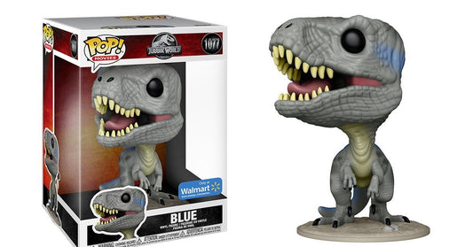 Funko Pop! Movies: Jurassic World - Jumbo 10" Blue (Raptor) #1077 [Exclusive]