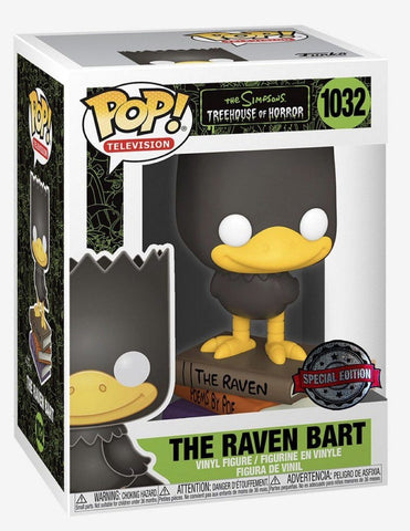 Funko Pop! Television: The Simpsons - Treehouse of Horrors - The Raven Bart