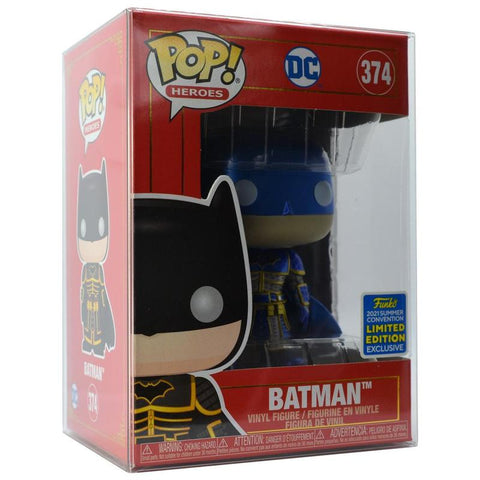 FUNKO POP! HEROES [DC]: BATMAN - BATMAN [IMPERIAL PALACE - BLUE METALLIC] **2021 FUNKO SHANGHAI EXCLUSIVE** #374