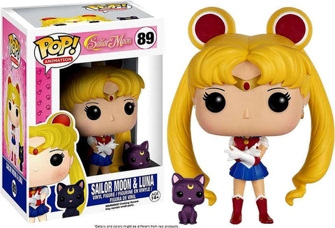 FUNKO POP! ANIMATION: SAILOR MOON - SAILOR MOON & LUNA #89