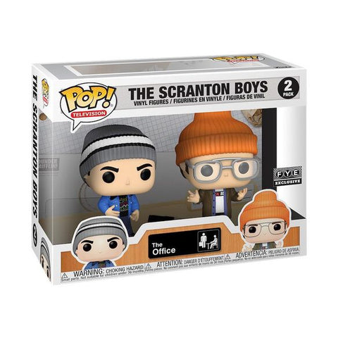 Funko Pop! The Office The SCRANTON BOYS FYE EXCLUSIVE 2 PACK