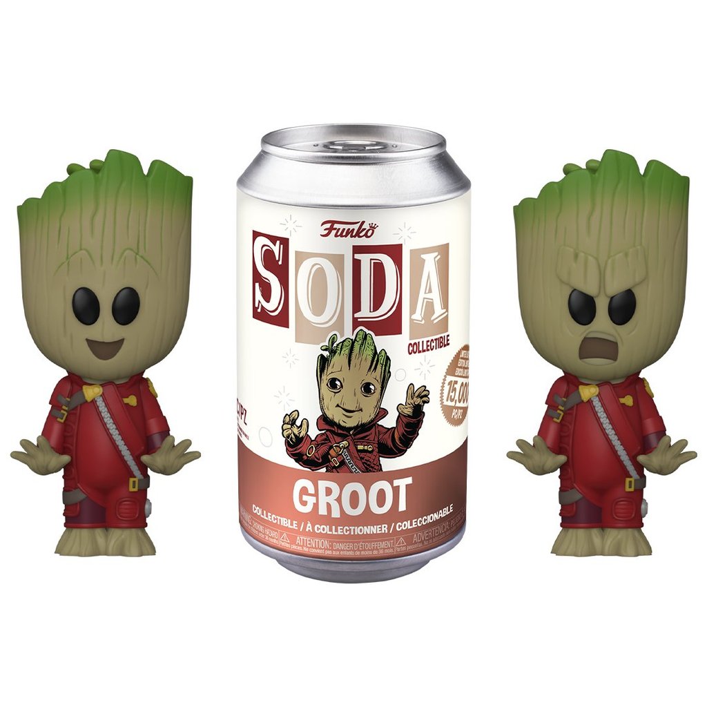 MARVEL LITTLE GROOT FUNKO SODA VINYL LIMITED EDITION
