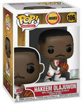 FUNKO POP! BASKETBALL [NBA LEGENDS]: HOUSTON ROCKETS - HAKEEM OLAJUWON [WHITE HOME JERSEY] #106