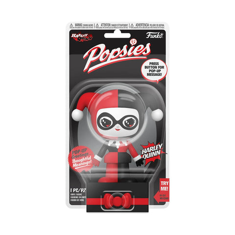 FUNKO POPSIES DC HEROES - HARLEY QUINN - LET'S GET THIS PARTY STARTED!