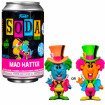 Funko Vinyl Soda Alice in Wonderland Mad Hatter Black Light with Possible Chase Exclusive