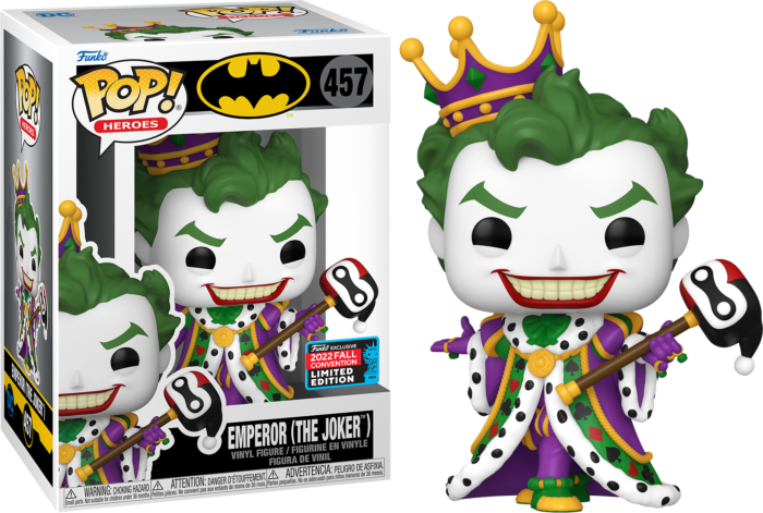 FUNKO POP! 2022 NYCC SHARED Batman - Emperor Joker #457