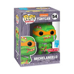 Funko Pop! Teenage Mutant Ninja Turtles TMNT MICHELANGELO ART SERIES #54