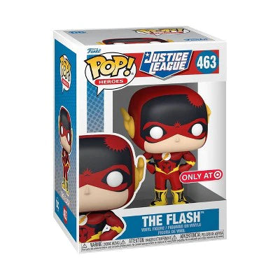 Funko Pop! DC Heroes: THE FLASH #463 JUSTICE LEAGUE COMIC [TARGET EXCLUSIVE]