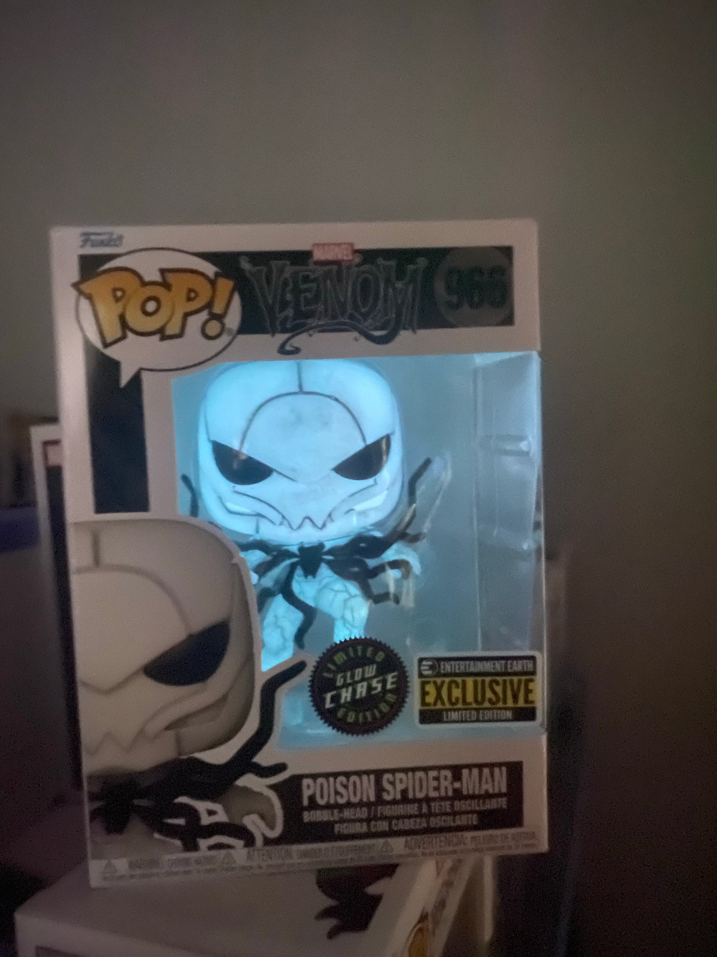 **CHASE & COMMON BUNDLE** FUNKO POP! VENOMIZED POISON SPIDER-MAN *EE EXCLUSIVE**