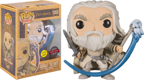 Funko Pop! Movies Lord of the Rings Gandalf the White [GLOW IN THE DARK] [SPECIAL EXCLUSIVE] #1203