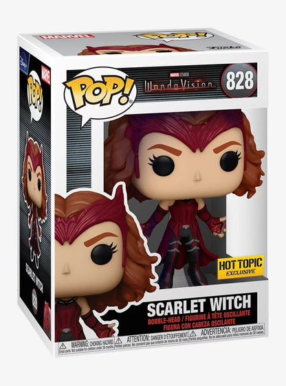 FUNKO POP! MARVEL: WANDAVISION - SCARLET WITCH [LEVITATING] **HOT TOPIC EXCLUSIVE** #828