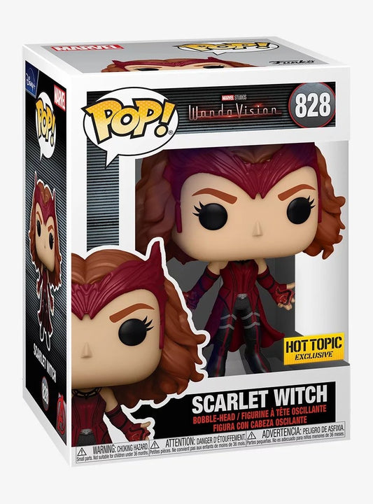 FUNKO POP! MARVEL: WANDAVISION - SCARLET WITCH [LEVITATING] **HOT TOPIC EXCLUSIVE** #828
