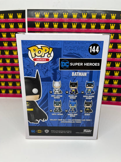 FUNKO POP! DC HEROES BATMAN ORANGE CHROME LE #144 [TOY TOKYO NYCC 2018]