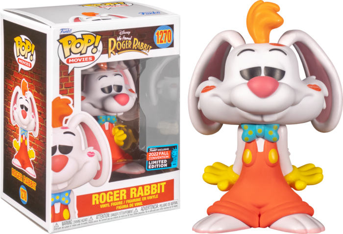 FUNKO POP! 2022 NYCC SHARED Who Framed Roger Rabbit - Roger Rabbit #1270