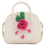 LOUNGEFLY DISNEY BEAUTY & THE BEAST ROSE CROSSBODY