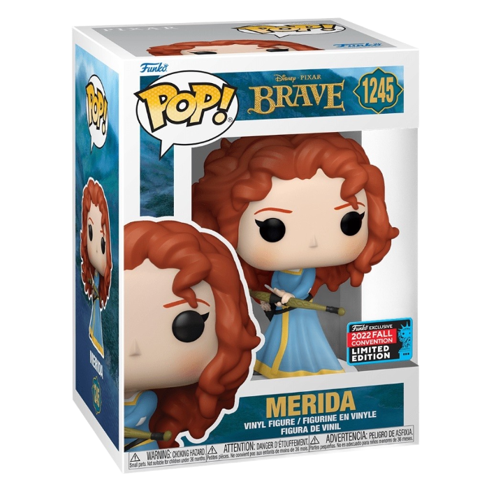 FUNKO POP! 2022 NYCC EXCLUSIVE - DISNEY BRAVE MERIDA #1245