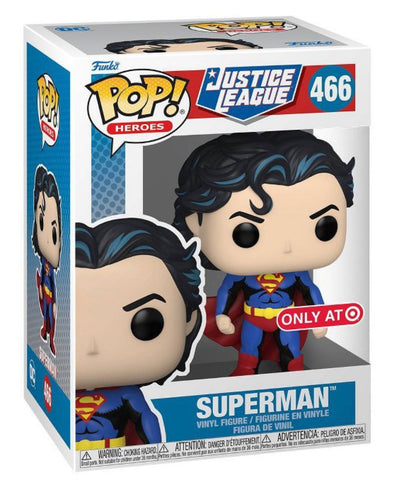 Funko Pop! DC Heroes: SUPERMAN #466 JUSTICE LEAGUE [TARGET EXCLUSIVE]