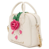 LOUNGEFLY DISNEY BEAUTY & THE BEAST ROSE CROSSBODY