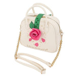 LOUNGEFLY DISNEY BEAUTY & THE BEAST ROSE CROSSBODY