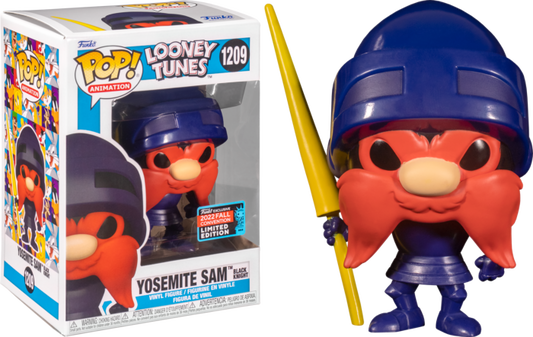 FUNKO POP! 2022 NYCC SHARED Looney Tunes - Yosemite Sam Black Knight #1209