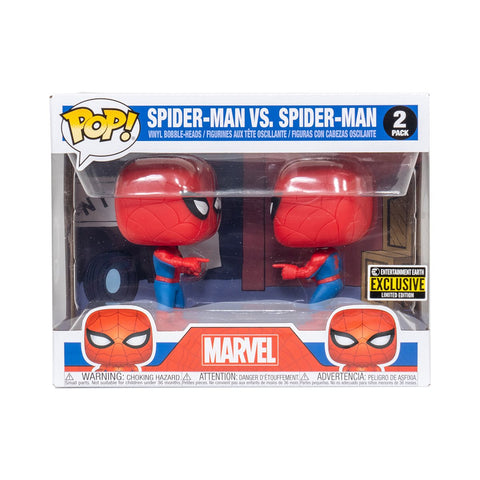 Funko Pop! Marvel: Spider-Man vs Spider-Man *EE EXCLUSIVE*