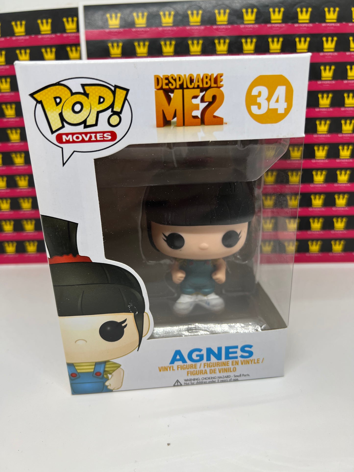 FUNKO POP! MOVIES DESPICABLE ME 2 AGNES #34
