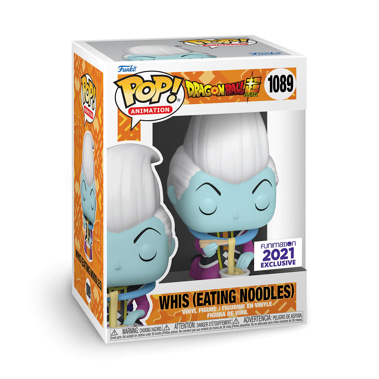 Funko Pop! Animation: Dragon Ball Super: Whis Eating Noodle *FUNIMATION Exclusive* #1089