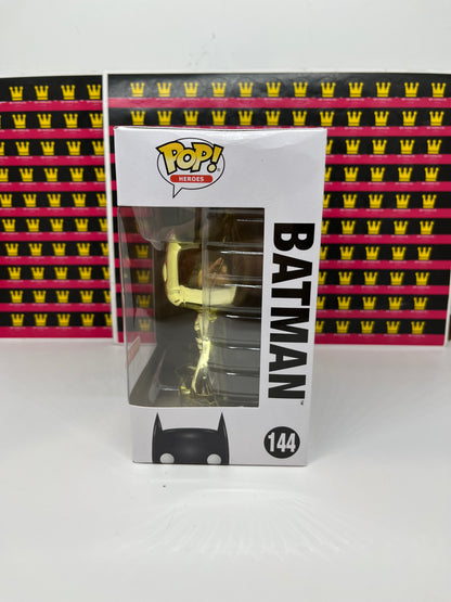 FUNKO POP! DC HEROES BATMAN YELLOW CHROME #144 [TARGET EXCLUSIVE]