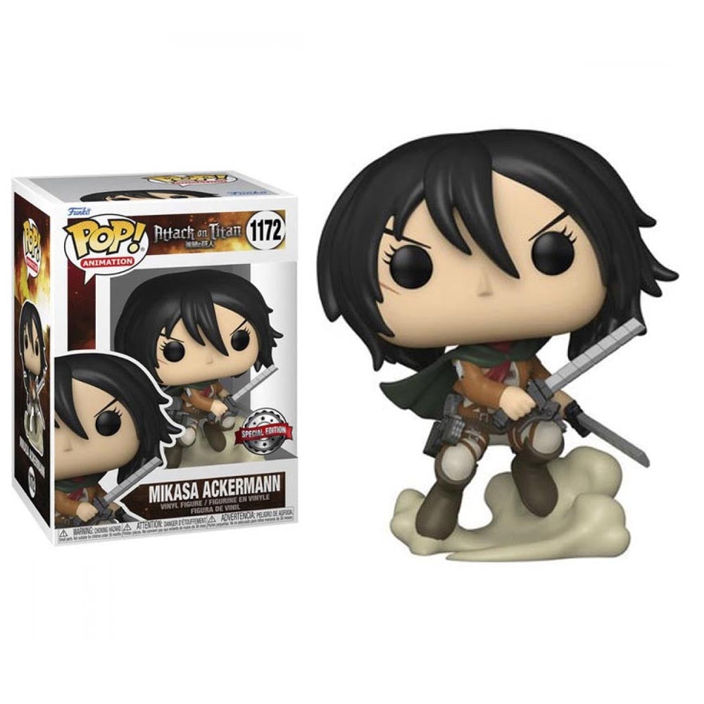 Funko Pop! Anime: Attack On Titan - Mikasa Ackermann (Posed) #1172