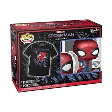 FUNKO POP! & TEE [MARVEL]: SPIDER-MAN DIAMOND NO WAY HOME  **TARGET CON EXCLUSIVE** [SMALL - XXL]