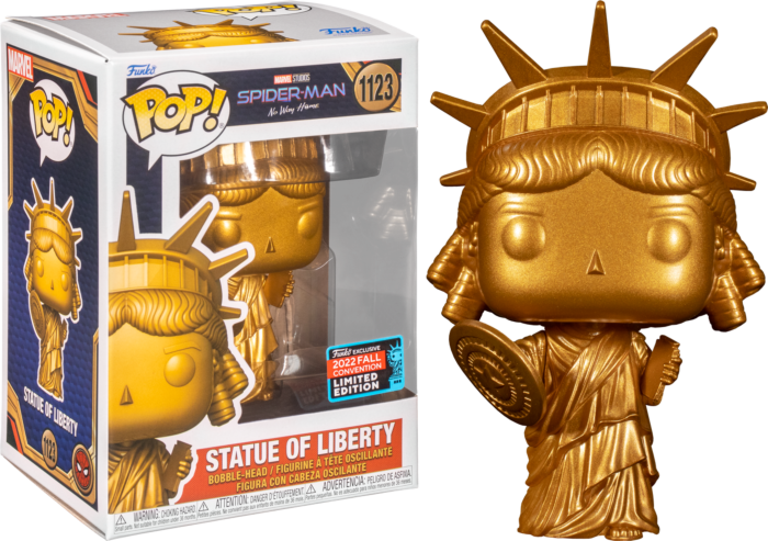 FUNKO POP! 2022 NYCC SHARED Spider-Man: No Way Home - Statue of Liberty #1123