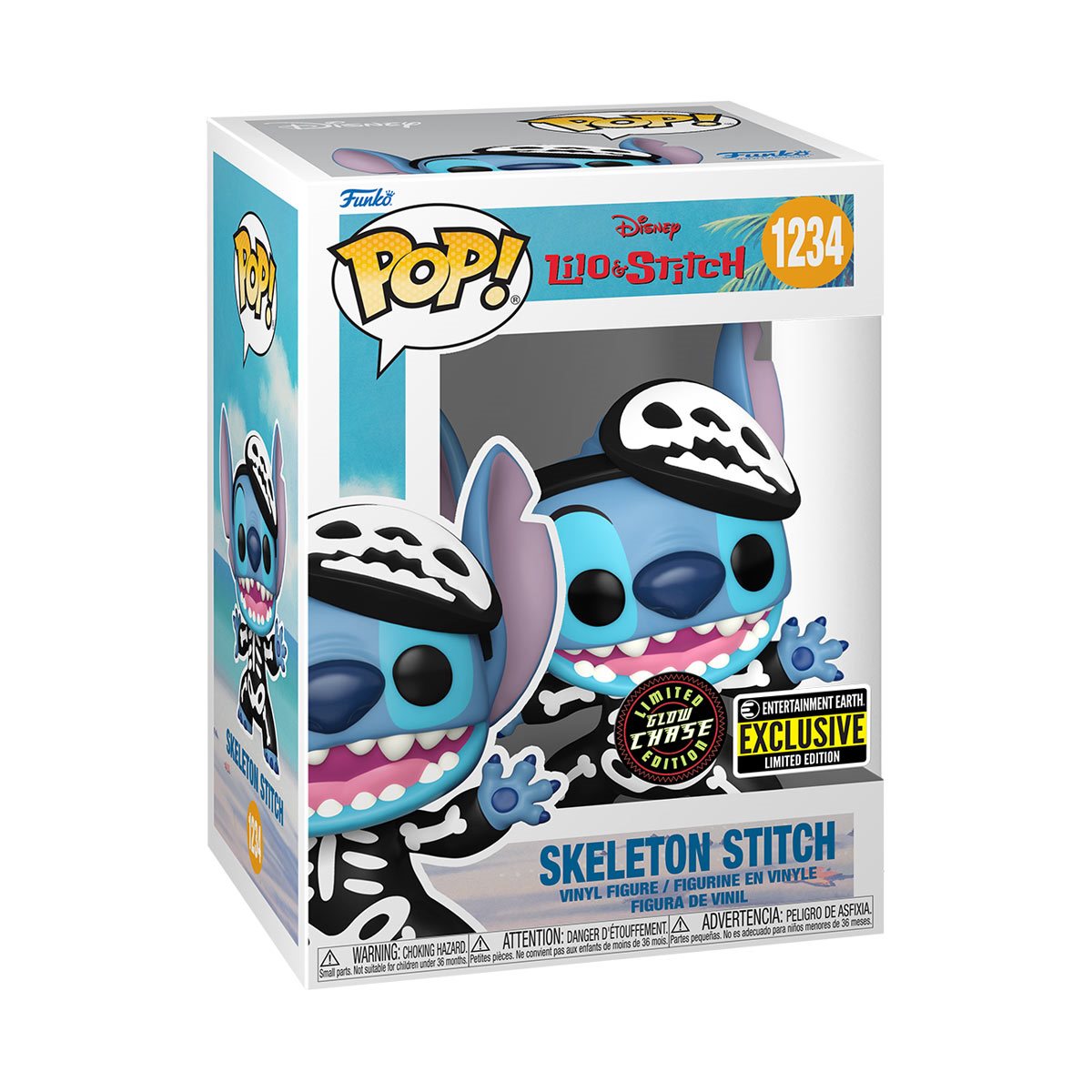 Funko Pop! Disney: Lilo & Stitch - Skeleton Stitch #1234 [Entertainment Earth Exclusive]
