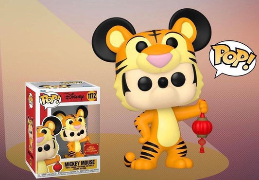 Funko Pop! Asia Pacific Exclusive Disney Mickey Mouse Year of the Tiger - Chinese Zodiac 2022  #1172