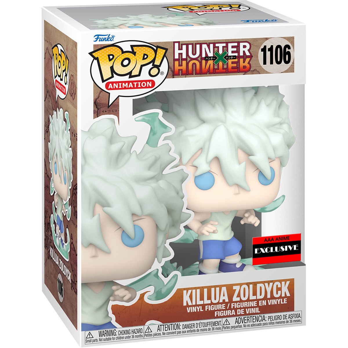 Funko Pop! Anime: Hunter X Hunter - Killua Zoldyck (Godspeed