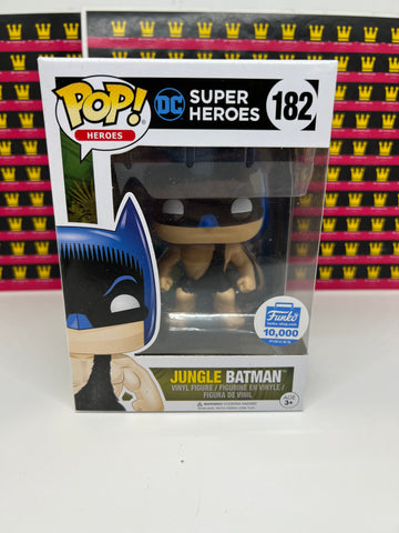 FUNKO POP! DC HEROES JUNGLE BATMAN LE 10,000 #182 [FUNKO SHOP] #182