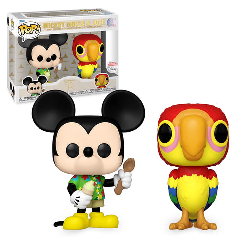 FUNKO POP! DISNEY: MICKEY AND JOSE 2 PACK 50th ANNIVERSARY *DISNEY EXCLUSIVE* *PREORDER*