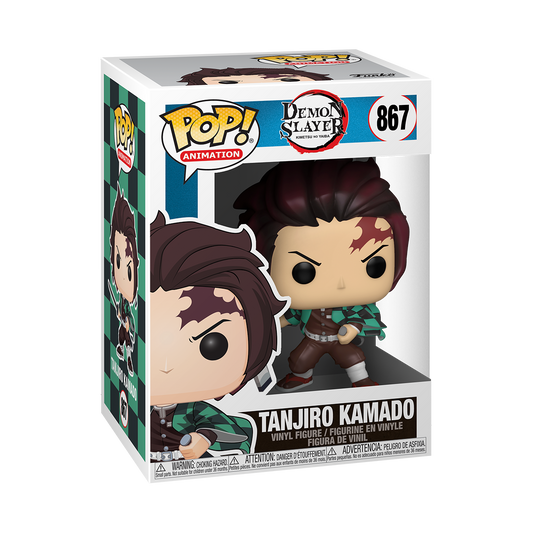 Funko Pop! Anime: Demon Slayer - Tanjiro Kamado #867