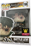 FUNKO POP! ANIMATION: ATTACK ON TITAN [A.O.T.] - BATTLE LEVI #1169 [MYPOPS EXCLUSIVE]