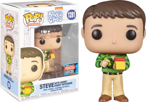 FUNKO POP! 2022 NYCC SHARED Blue's Clues - Steve with Notebook #1281