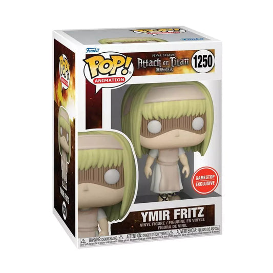 FUNKO POP! ANIMATION: ATTACK ON TITAN [A.O.T.] - YMIR FRITZ #1250 [GAMESTOP EXCLUSIVE]
