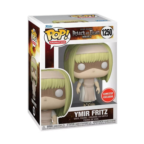 FUNKO POP! ANIMATION: ATTACK ON TITAN [A.O.T.] - YMIR FRITZ #1250 [GAMESTOP EXCLUSIVE]