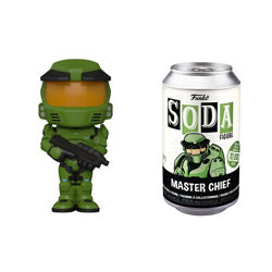 Funko Vinyl Soda Can HALO MASTER CHIEF with chance of chase LIMITED