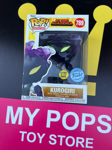 FUNKO POP! ANIMATION: MY HERO ACADEMIA -  KUROGIRI  #789 GLOW IN THE DARK [SPECIAL EDITION EXCLUSIVE]