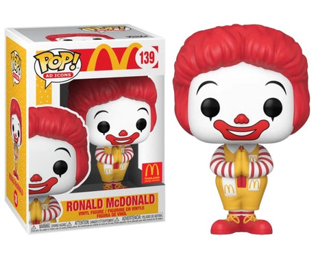 Funko Pop! Ad Icons: McDonald's - Ronald McDonald #139 [Thailand McDonald Exclusive]