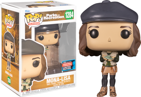 FUNKO POP! 2022 NYCC SHARED PARKS AND RECREATION MONA LISA  #1284