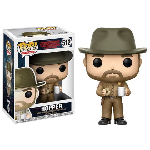 FUNKO POP! TELEVISION STRANGER THINGS HOPPER #512